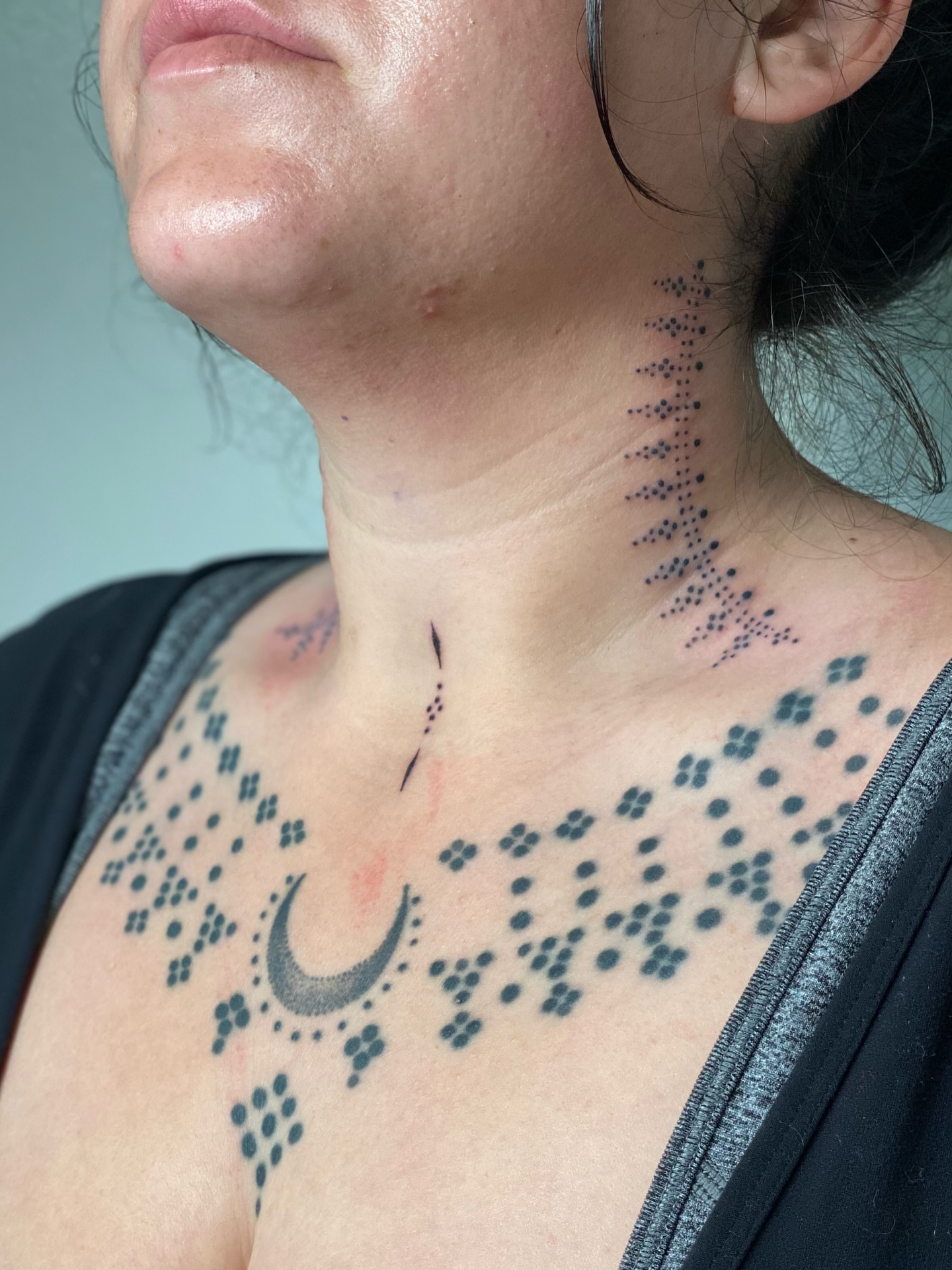 Tattoo by @brujatattooer β dotwork