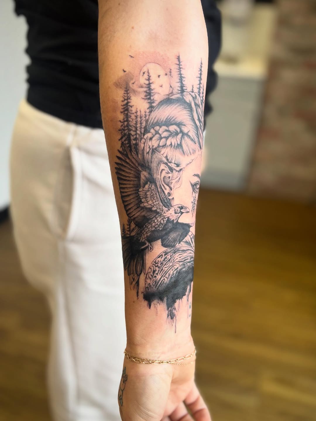 Tattoo by @diary_of_tattoos โ realism, black_and_grey
