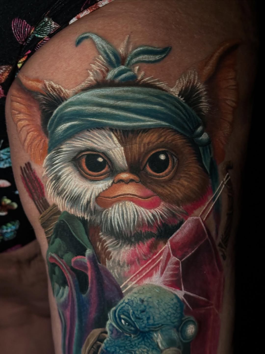Tattoo work at Fort Wayne Tattoo Convention 2026