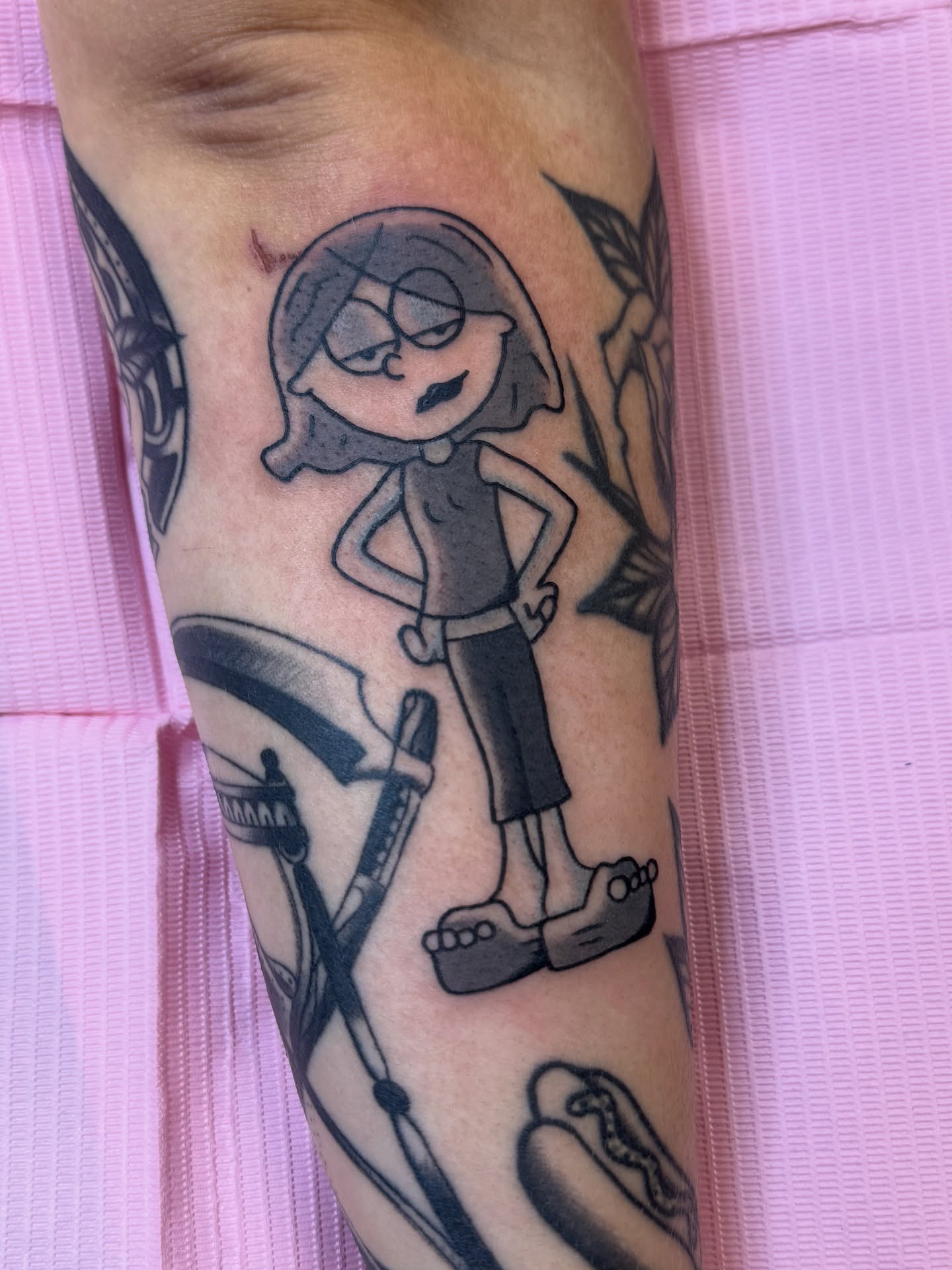 Tattoo by @yummytree โ black_and_grey