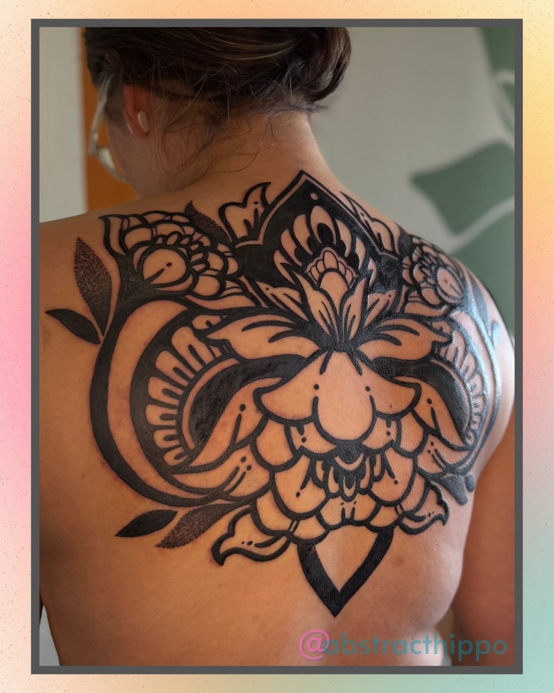 Tattoo by @sound_sanctuary_tattoos — blackwork, ornamental