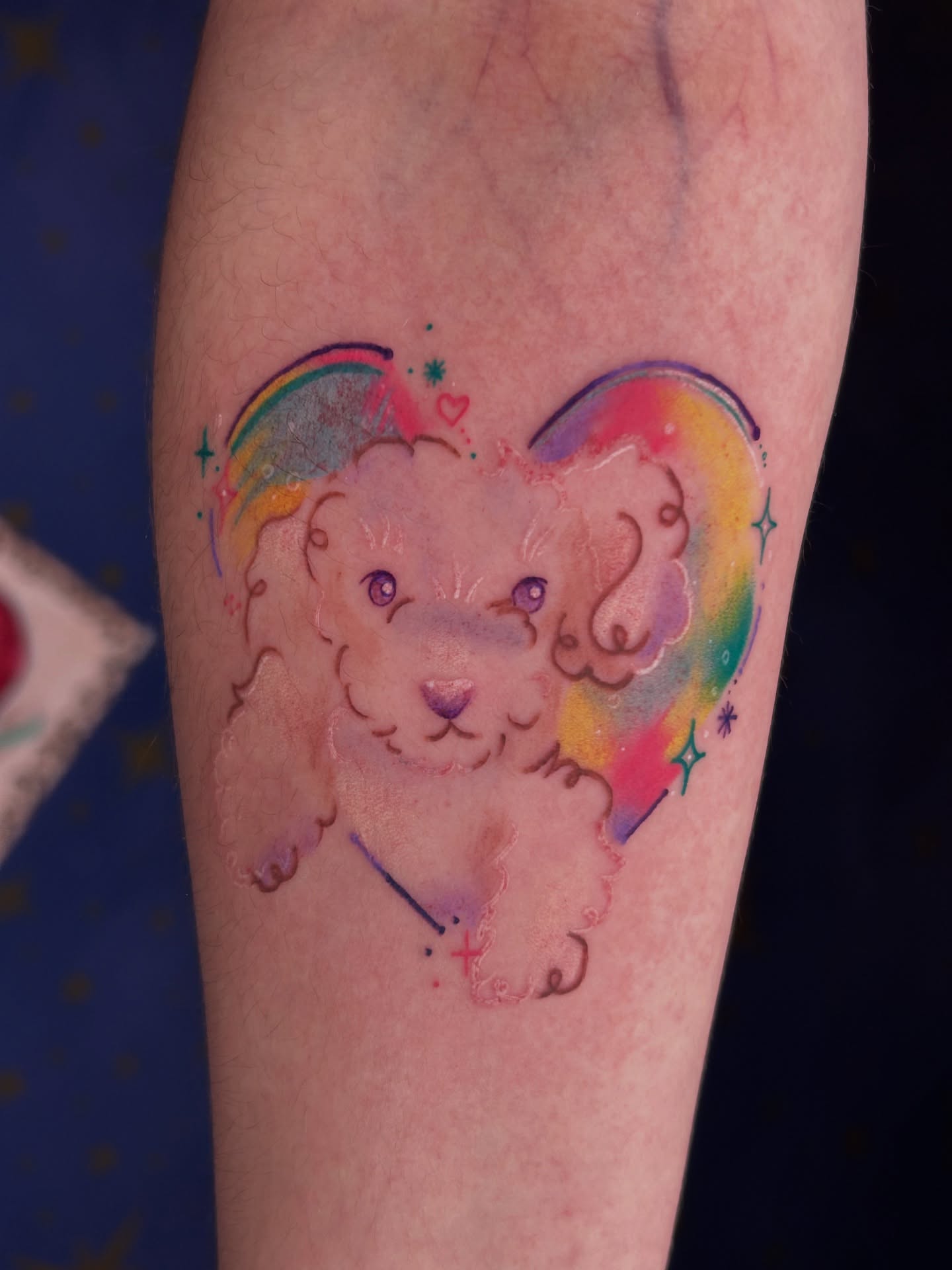 Tattoo by @la_diabhla — watercolor