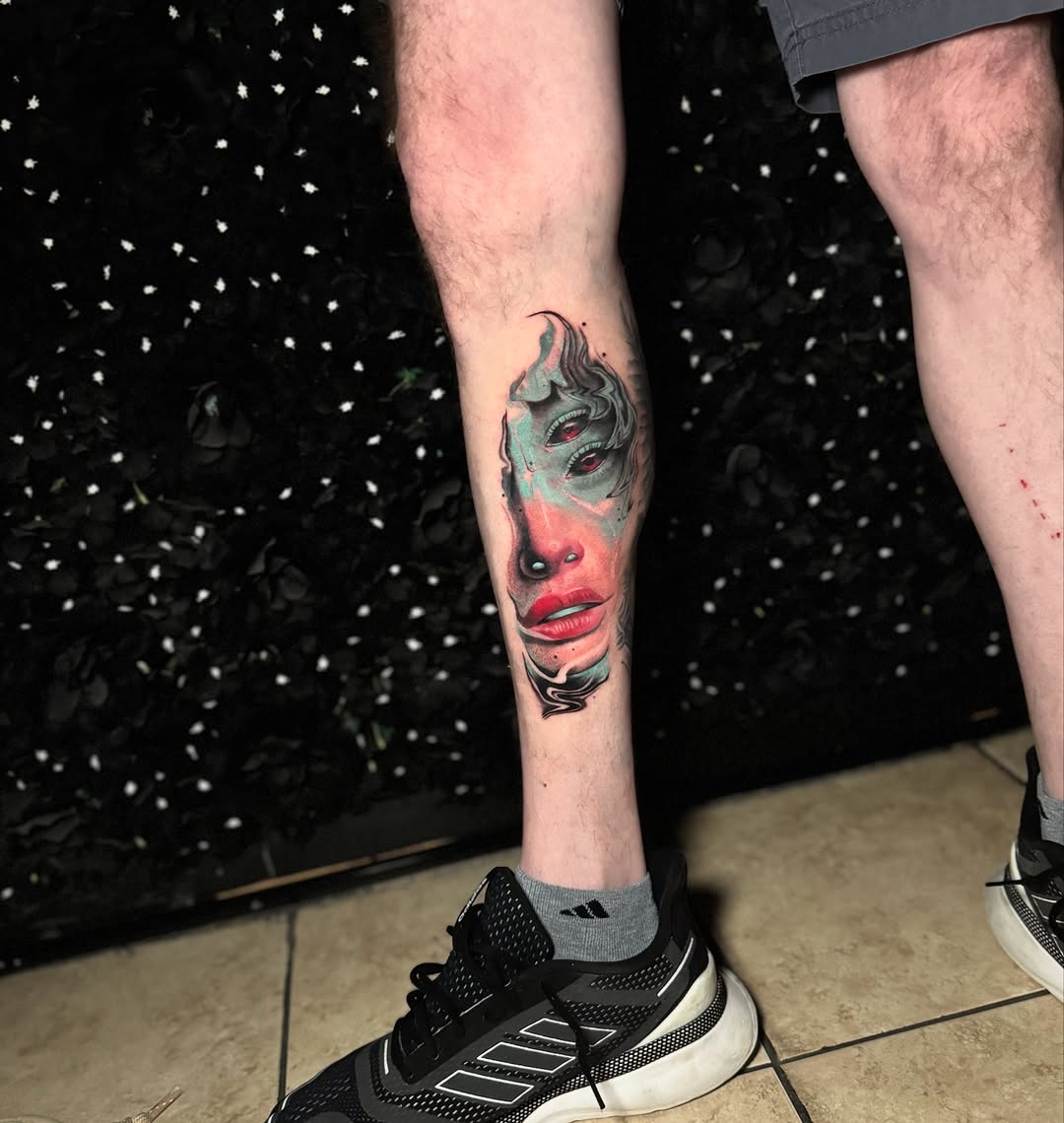 Tattoo by @alv13ink โ realism, surrealism