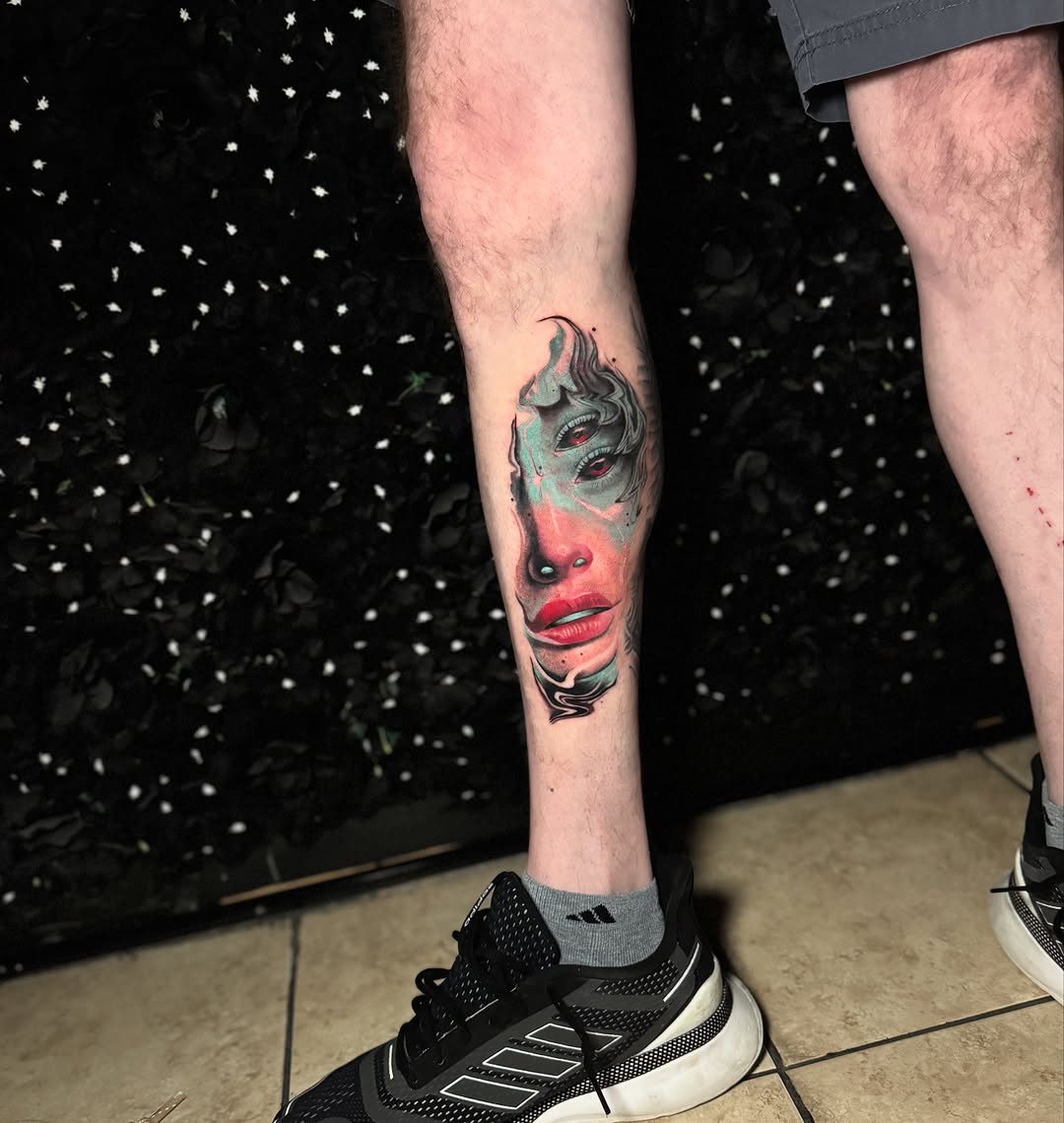 Tattoo by @alv13ink โ realism, surrealism