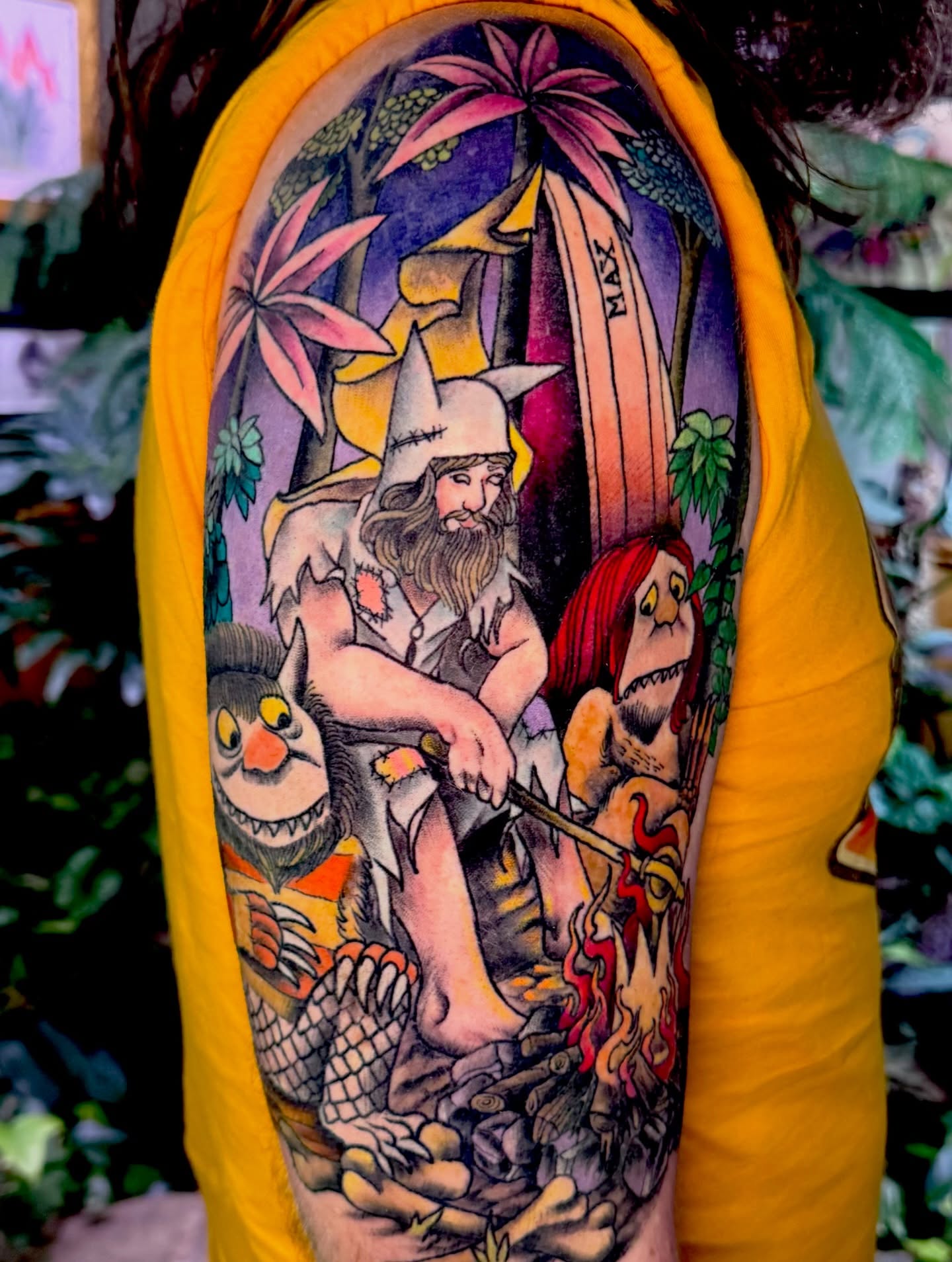 Tattoo by @drmcfrankenstein β illustrative, dotwork