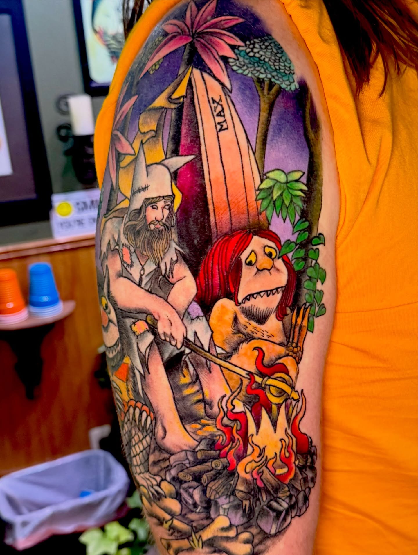 Tattoo by @drmcfrankenstein β illustrative, dotwork