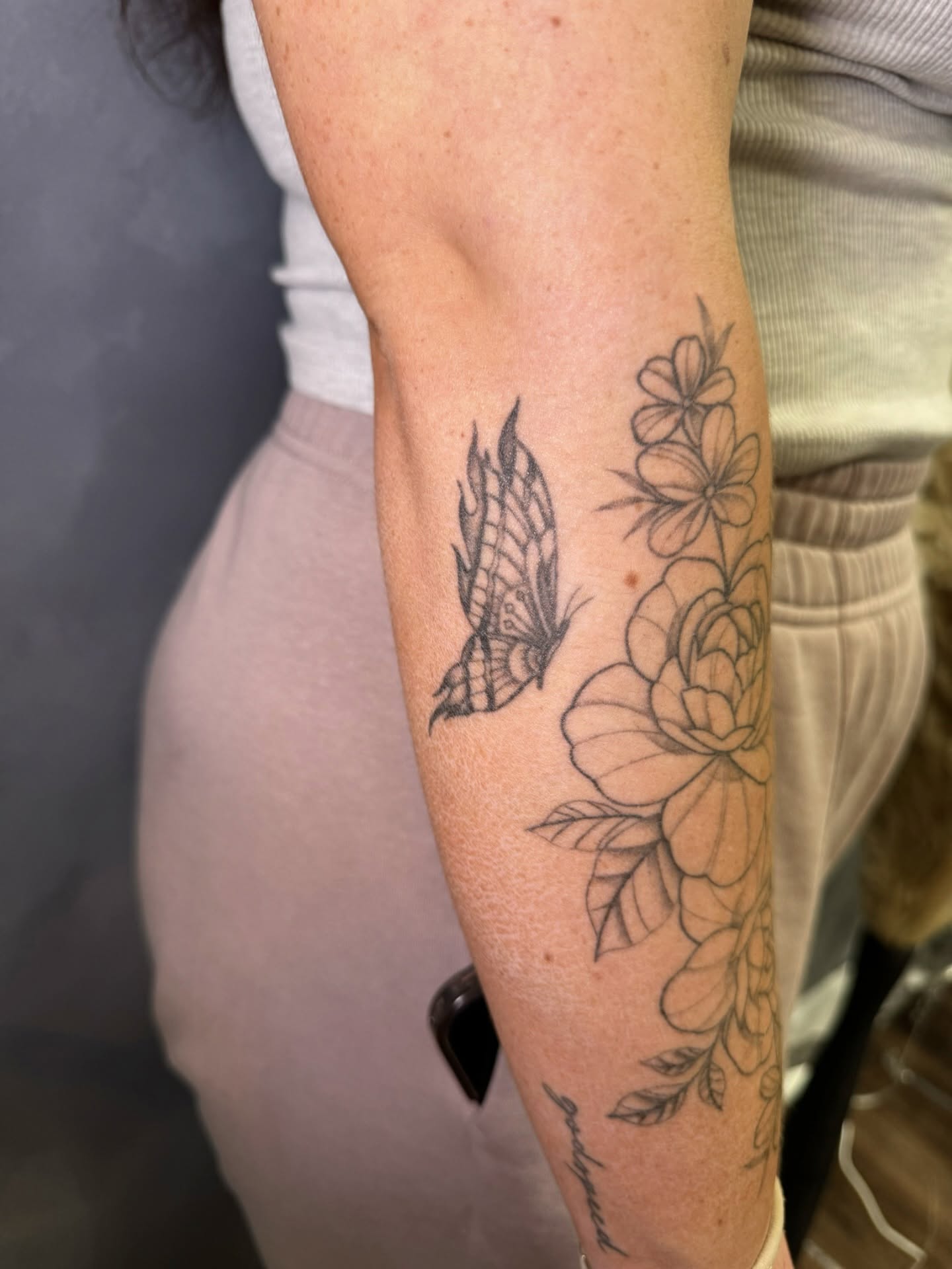 Tattoo by @inkbyhb — black_and_grey