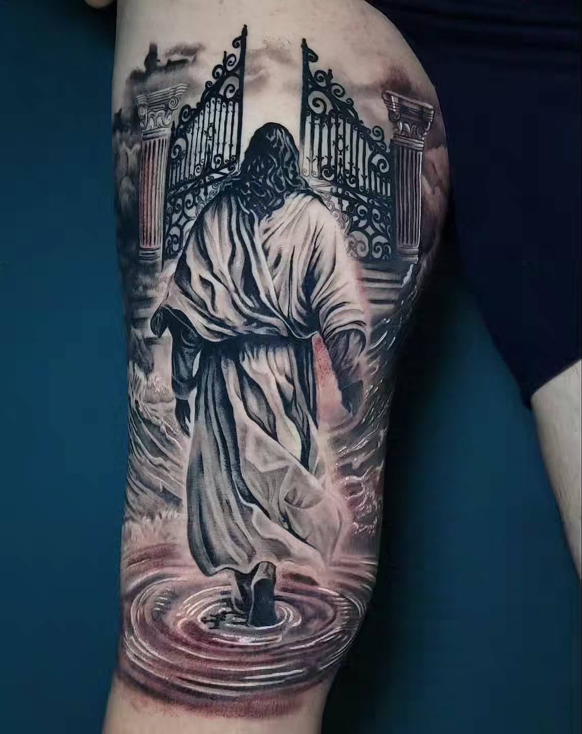 Tattoo by @melissadoestattoos — realism, dark_realism
