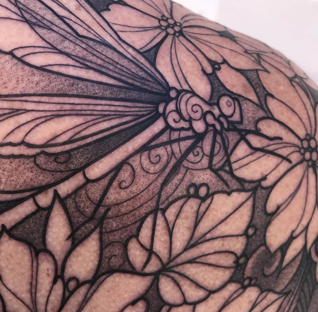 Tattoo by @m2thebtattoos — black_and_grey