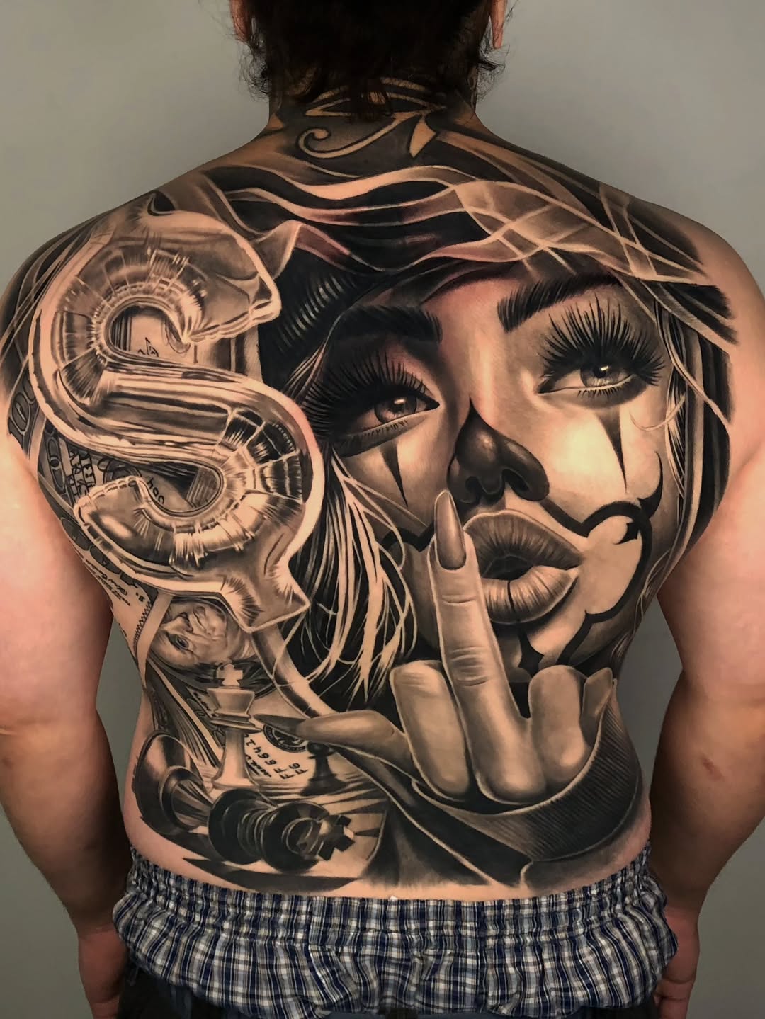 Tattoo by @mager_tattoos — realism, black_and_grey