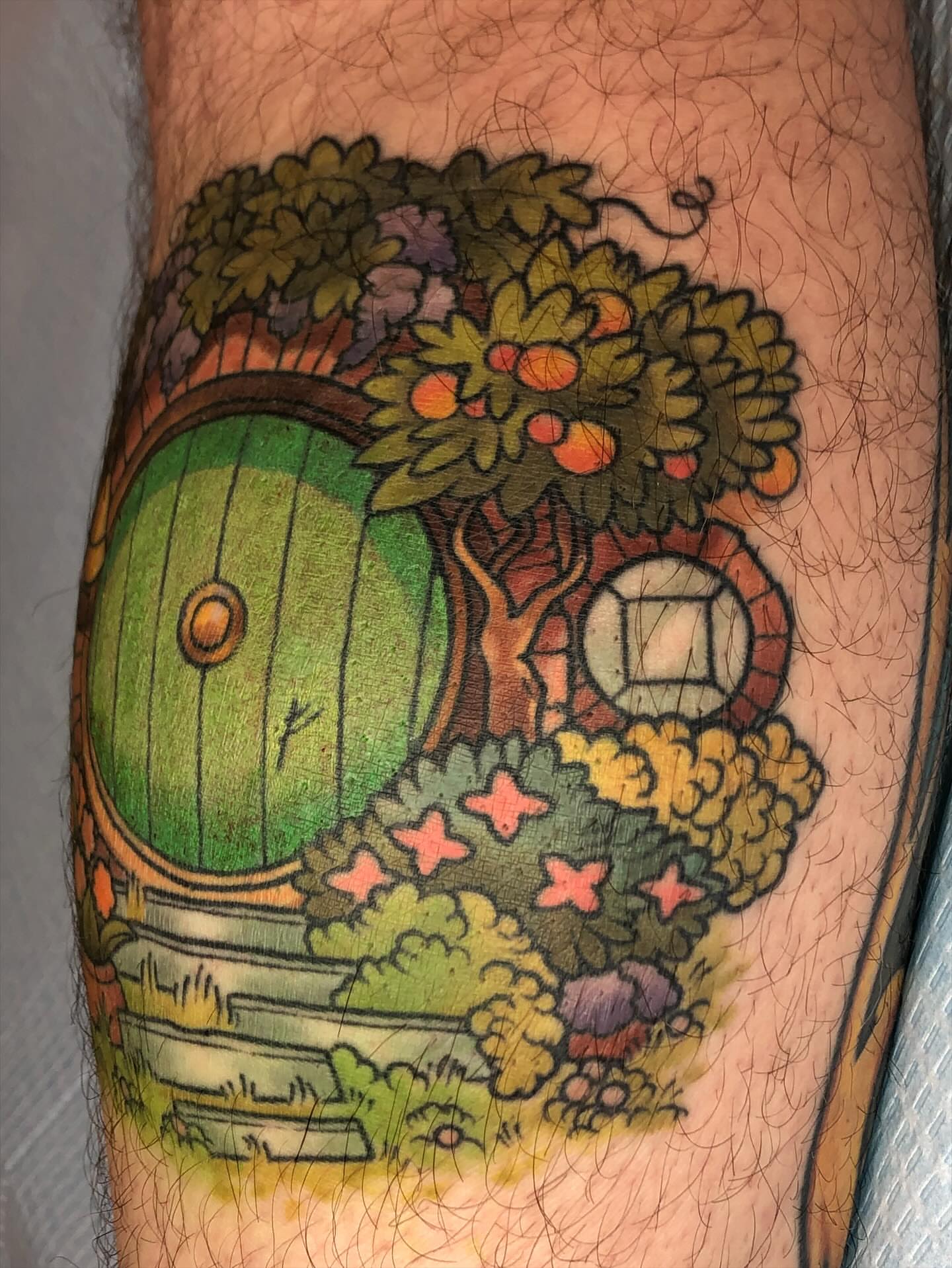 Tattoo by @katie.the.chiang — illustrative