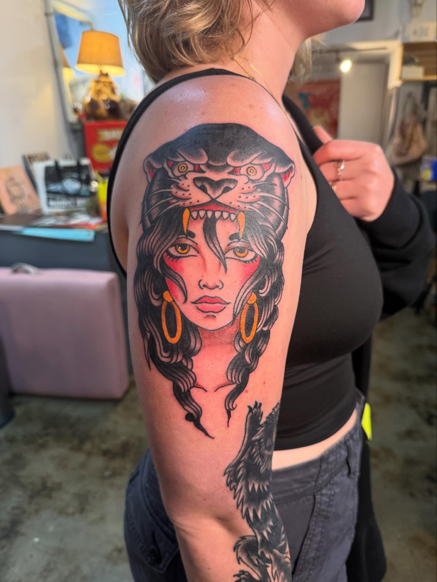 Tattoo by @hector_sinkorswim — american_traditional, realism