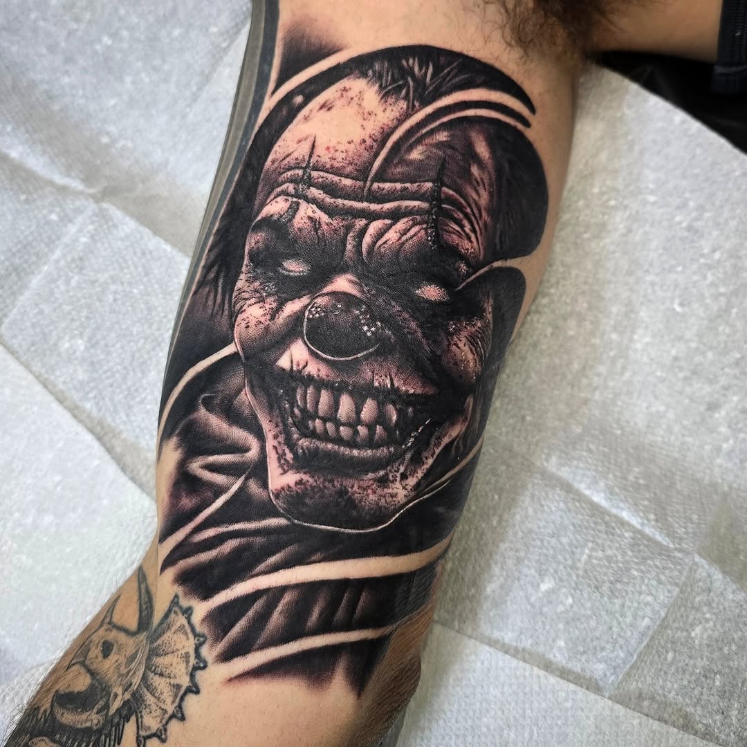 Tattoo by @fleurnoirestudio β realism, dark_realism