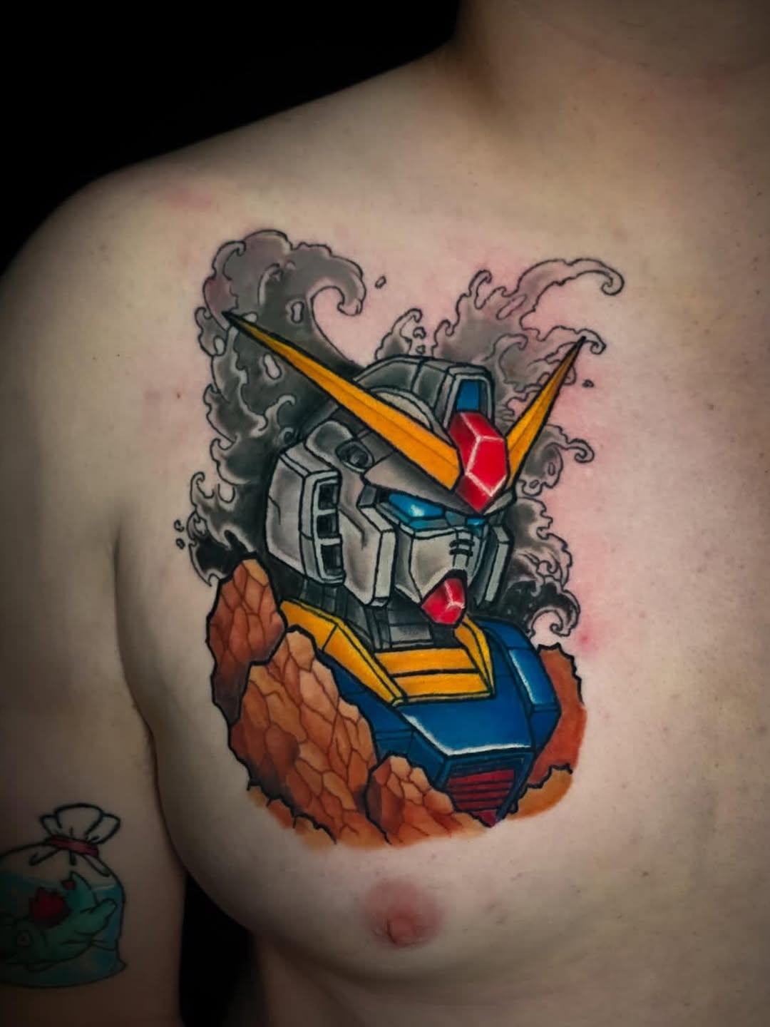 Tattoo by @tyhamiltontattoos β anime, new_school