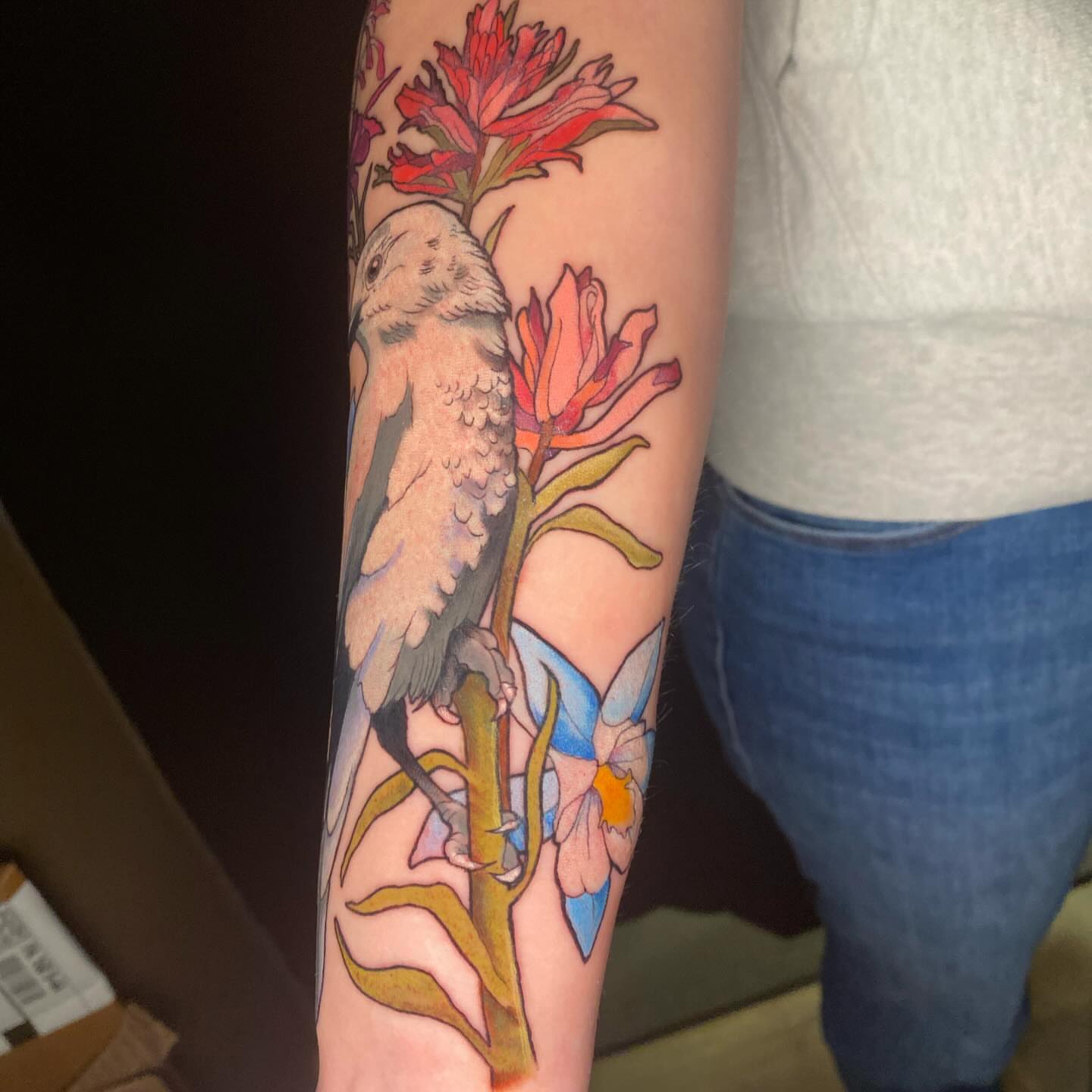 Tattoo by @caseydohnertattoos — illustrative, realism