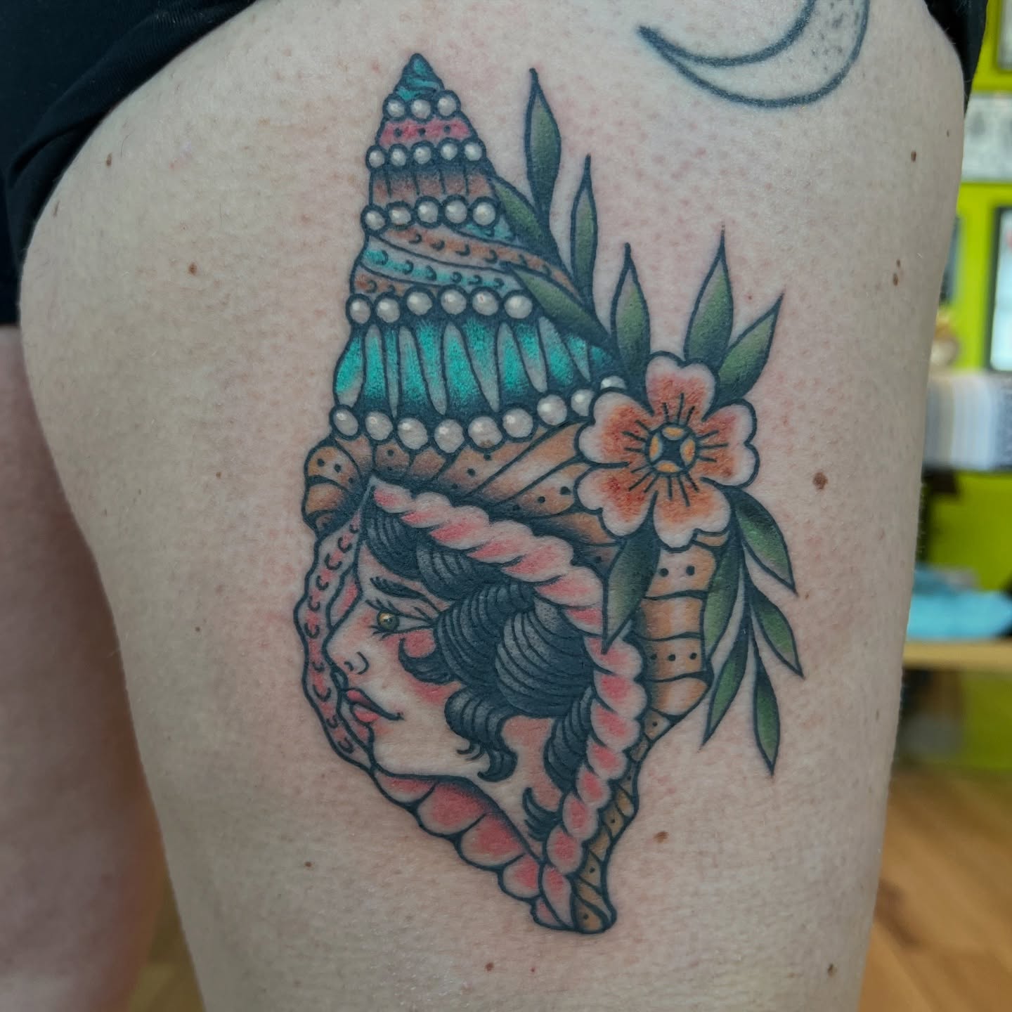 Tattoo by @taylormade_tst — american_traditional, dotwork