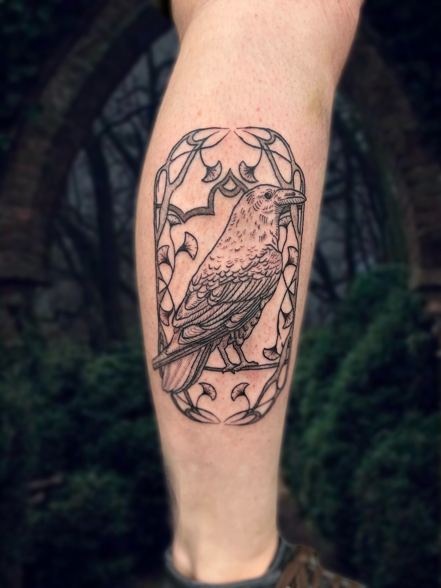 Tattoo by @artfulrebellion_ink — black_and_grey, geometric
