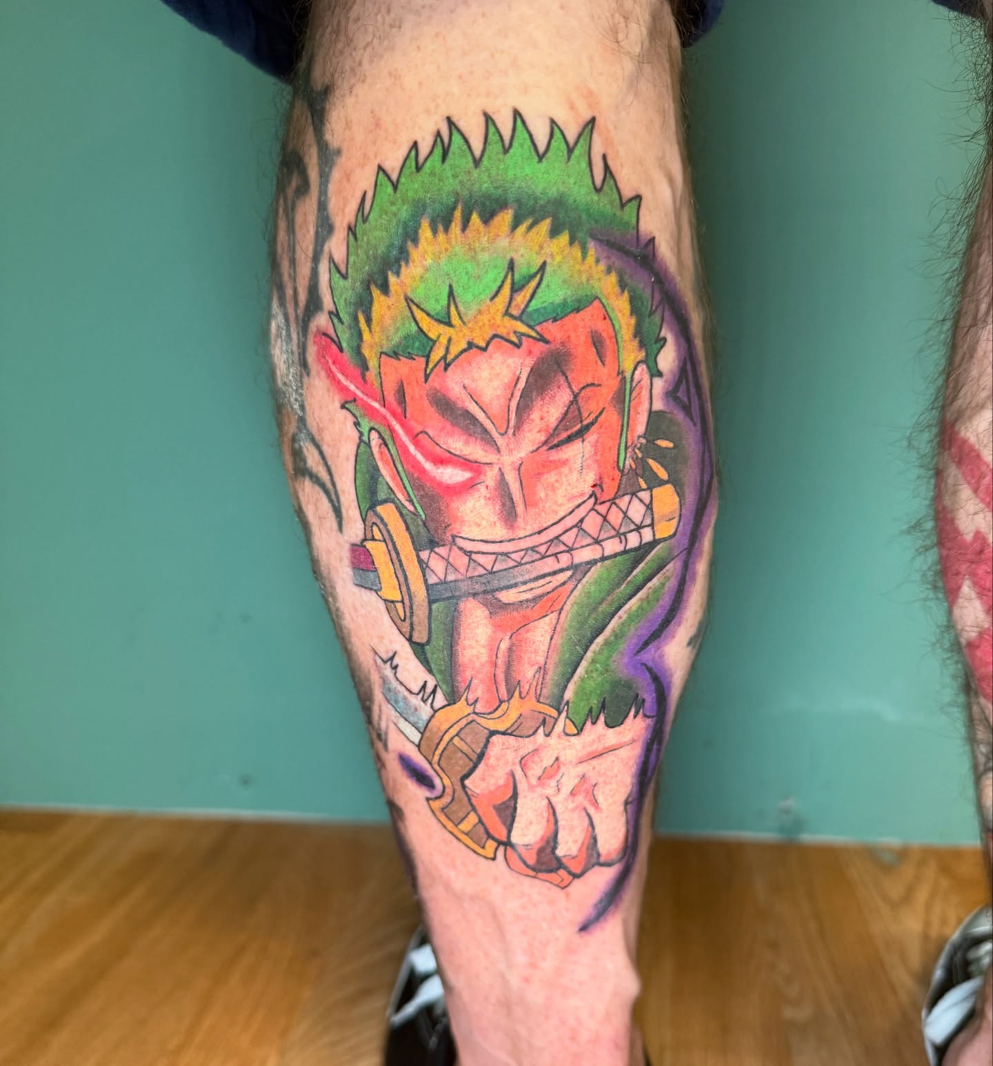 Tattoo by @benmckeetattoo — anime