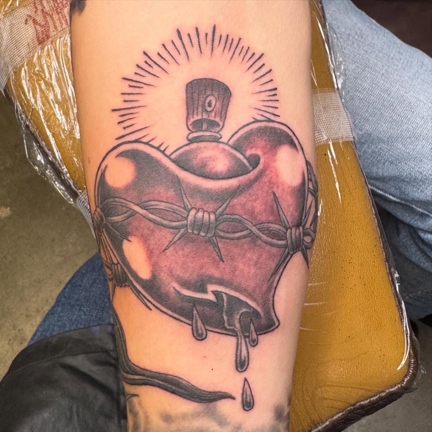 Tattoo by @bobbyjoeward — american_traditional, dark_realism