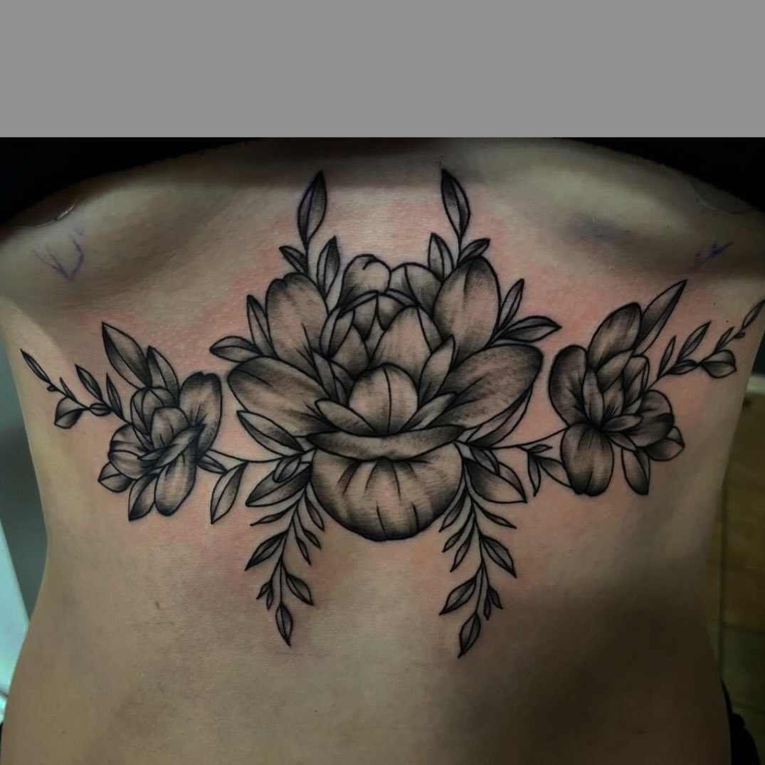 Tattoo by @alexandernichols916 — black_and_grey