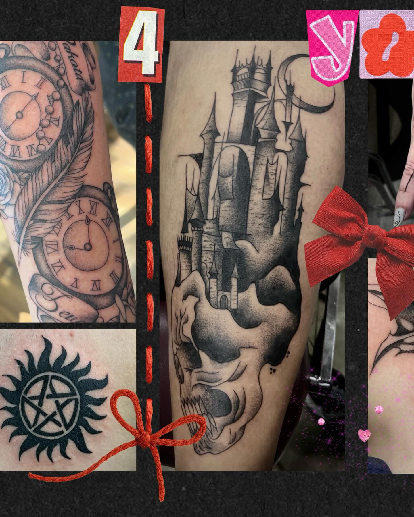 Tattoo by @alexztats — black_and_grey, realism