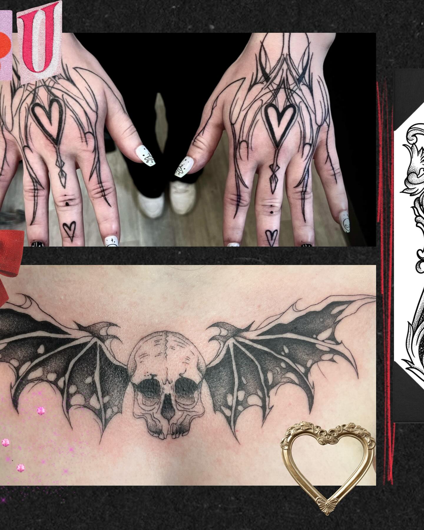 Tattoo by @alexztats — black_and_grey, dark_realism