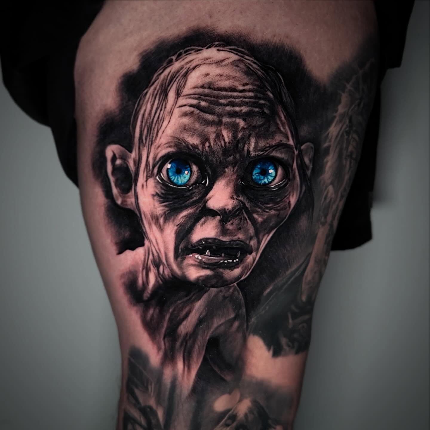 Tattoo by @thomasj_ink — realism, dark_realism