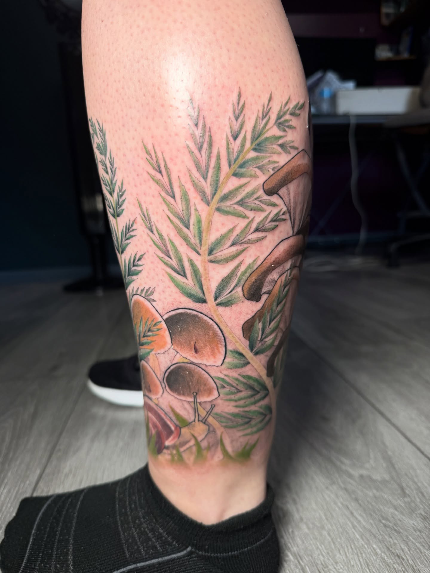 Tattoo by @taybeetattoo — dotwork