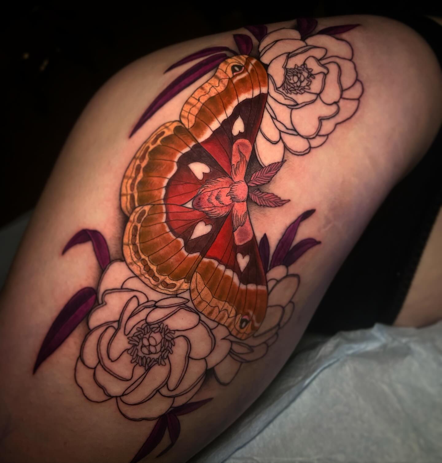 Tattoo by @marinamaytattoos — american_traditional, realism