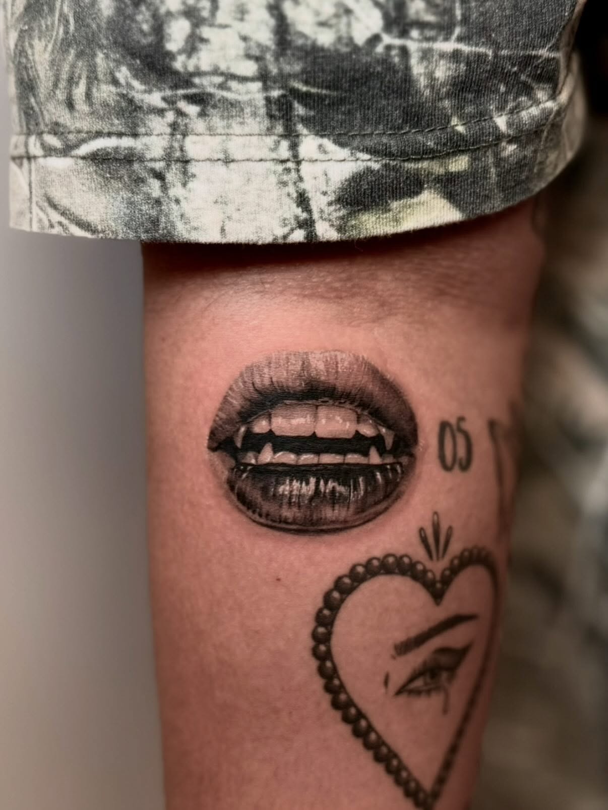 Tattoo by @anissatattoos β realism, black_and_grey