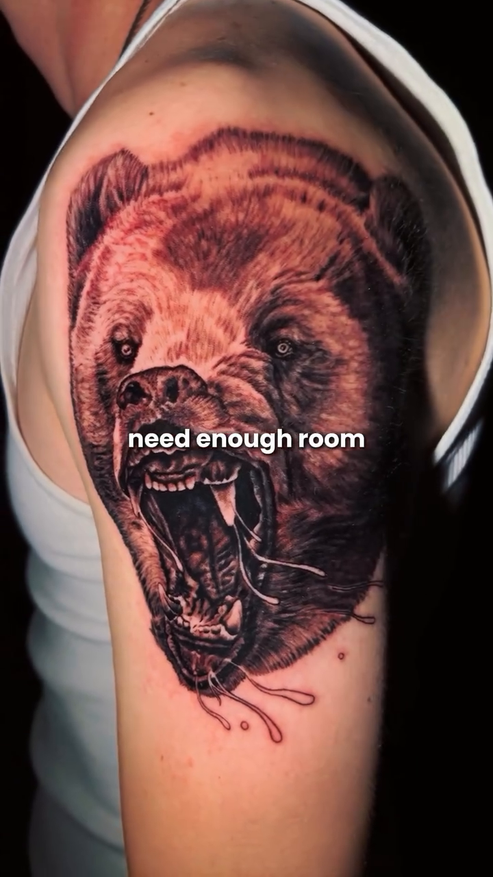 Tattoo by @urbancowboyart โ realism, black_and_grey