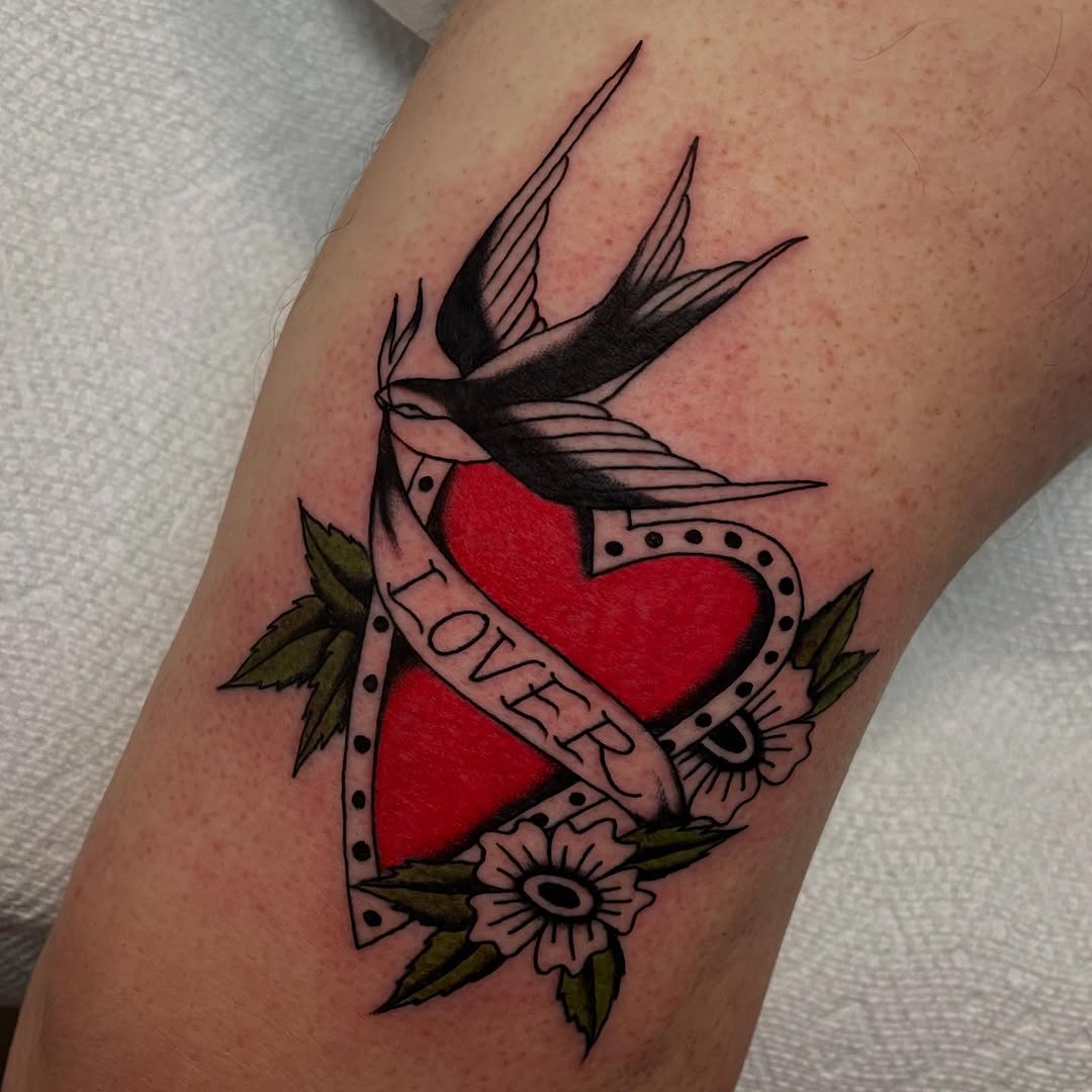 Tattoo by @nobletattoo — american_traditional