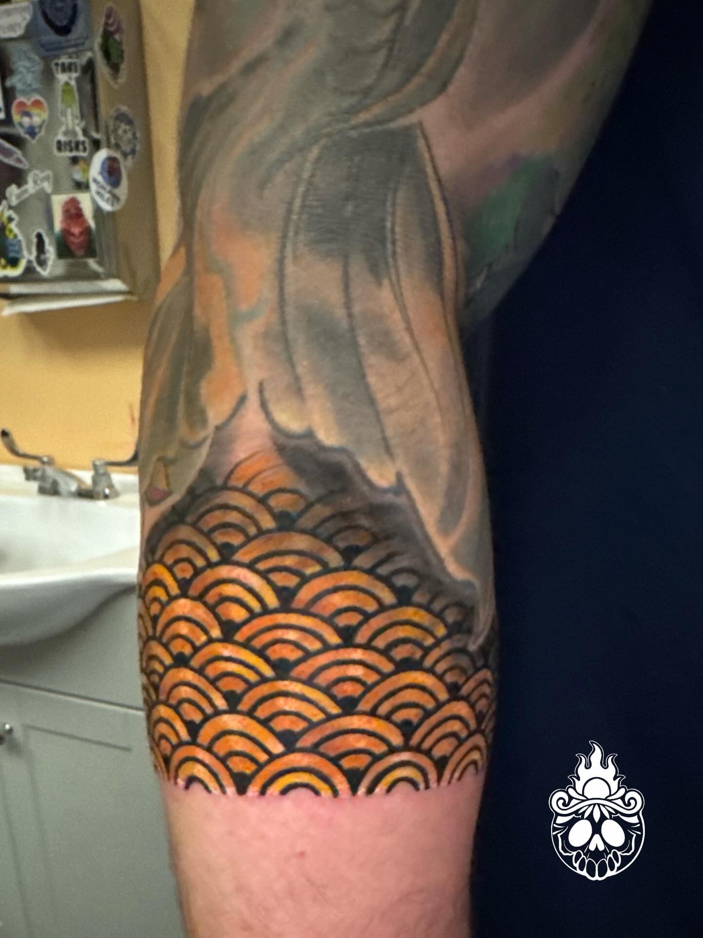 Tattoo by @scottdennistattoos — geometric