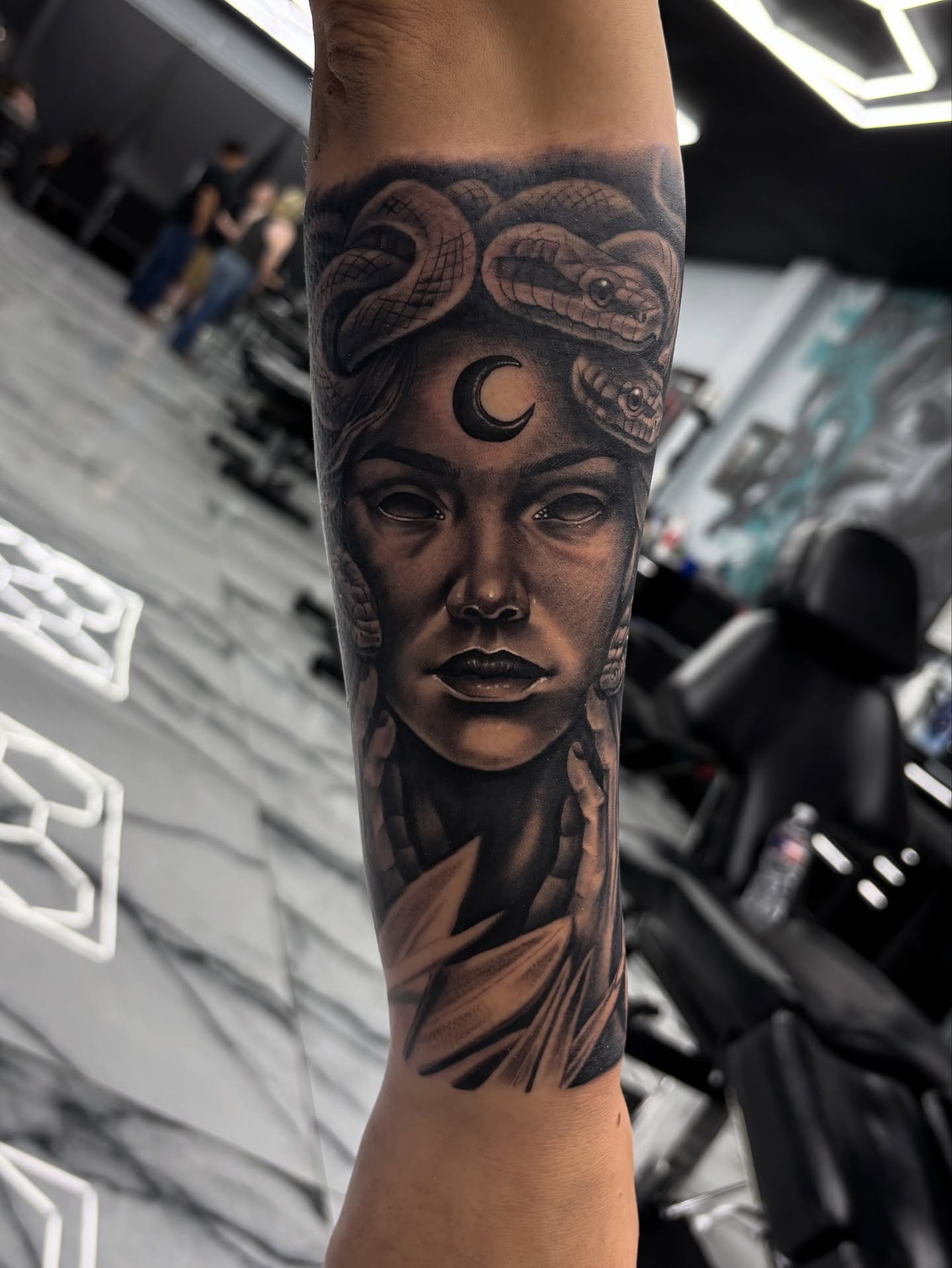 Tattoo by @davesancheztattooer — realism, dark_realism