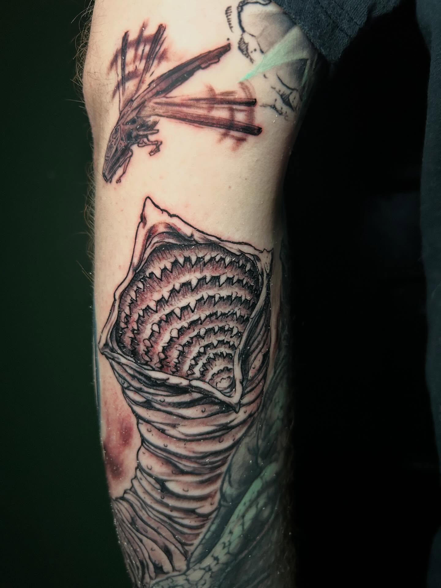 Tattoo by @jon_f_n_story — dark_realism, realism