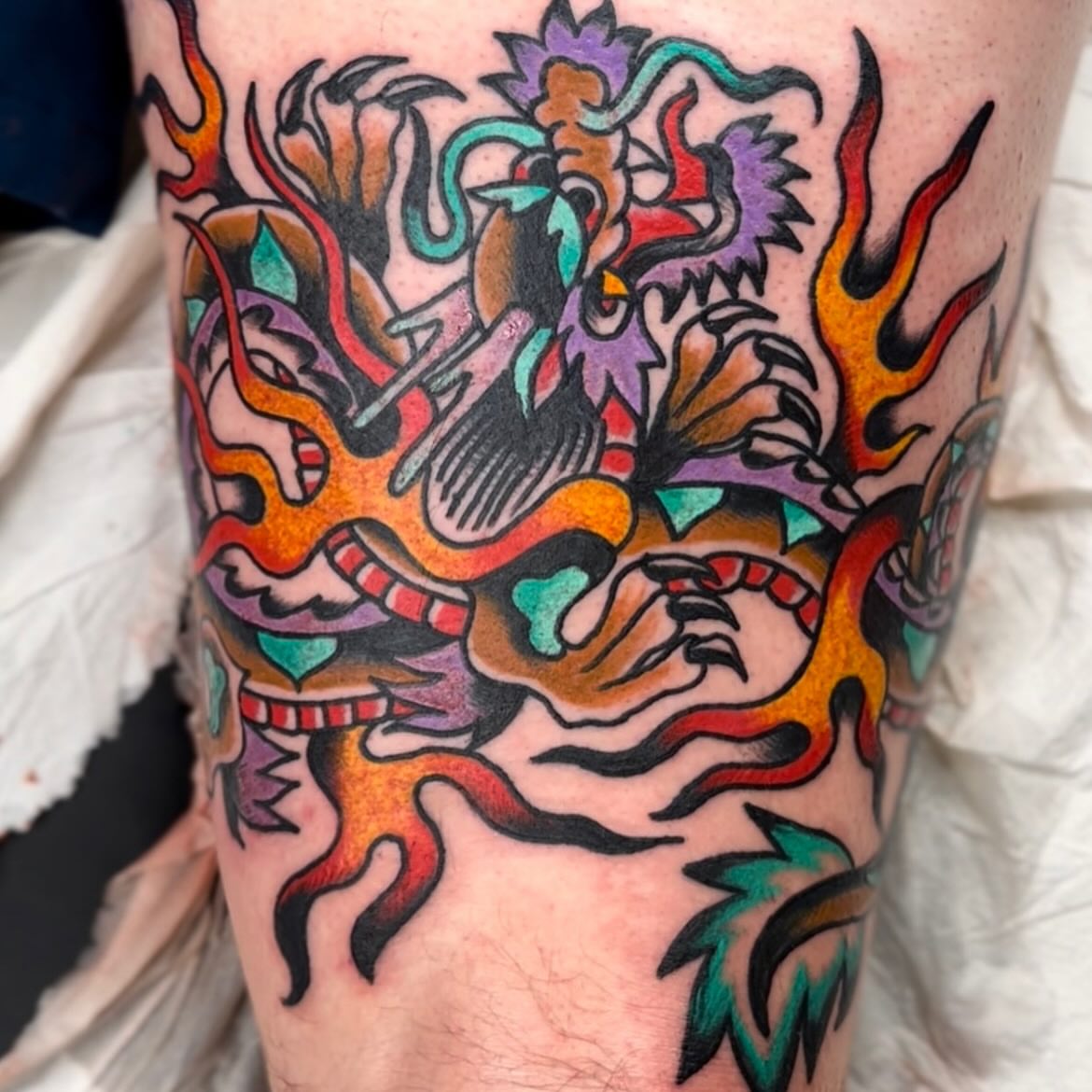 Tattoo by @rev.claytattooer — american_traditional