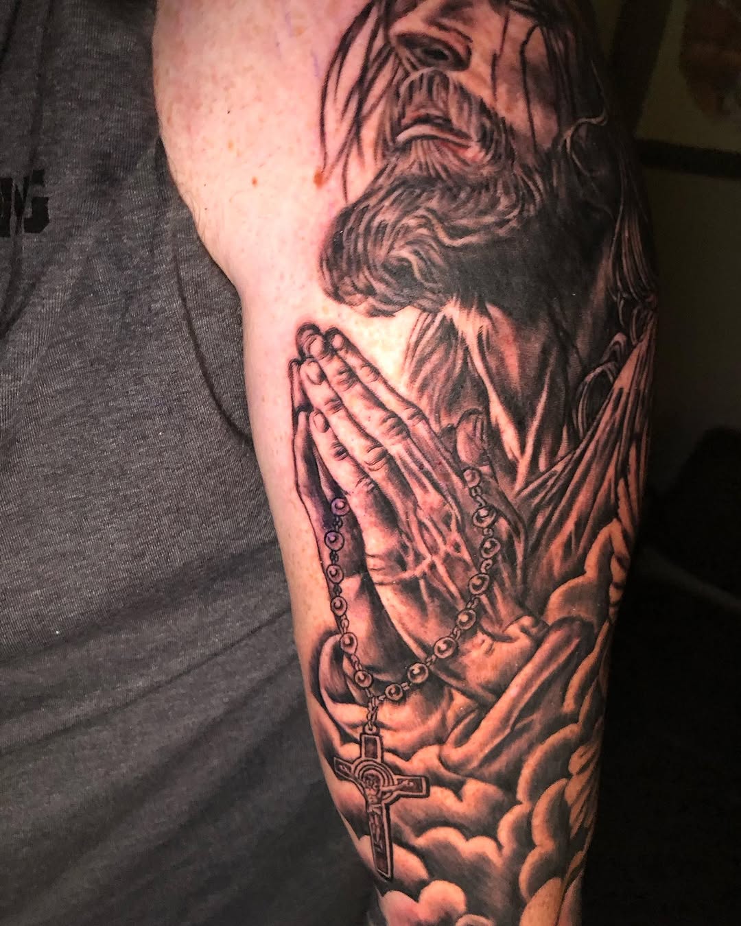 Tattoo by @aubswhit77 — realism, black_and_grey