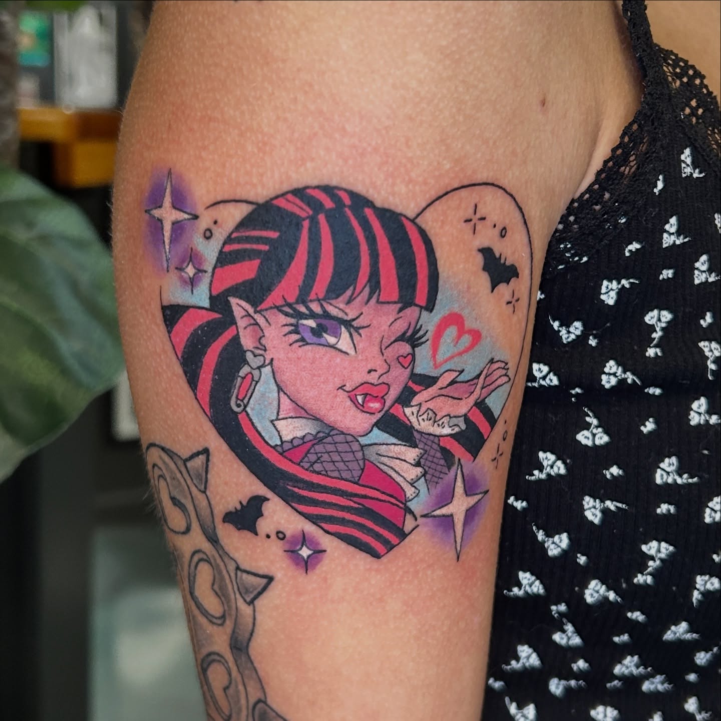 Tattoo by @tatted_pumpkin — anime