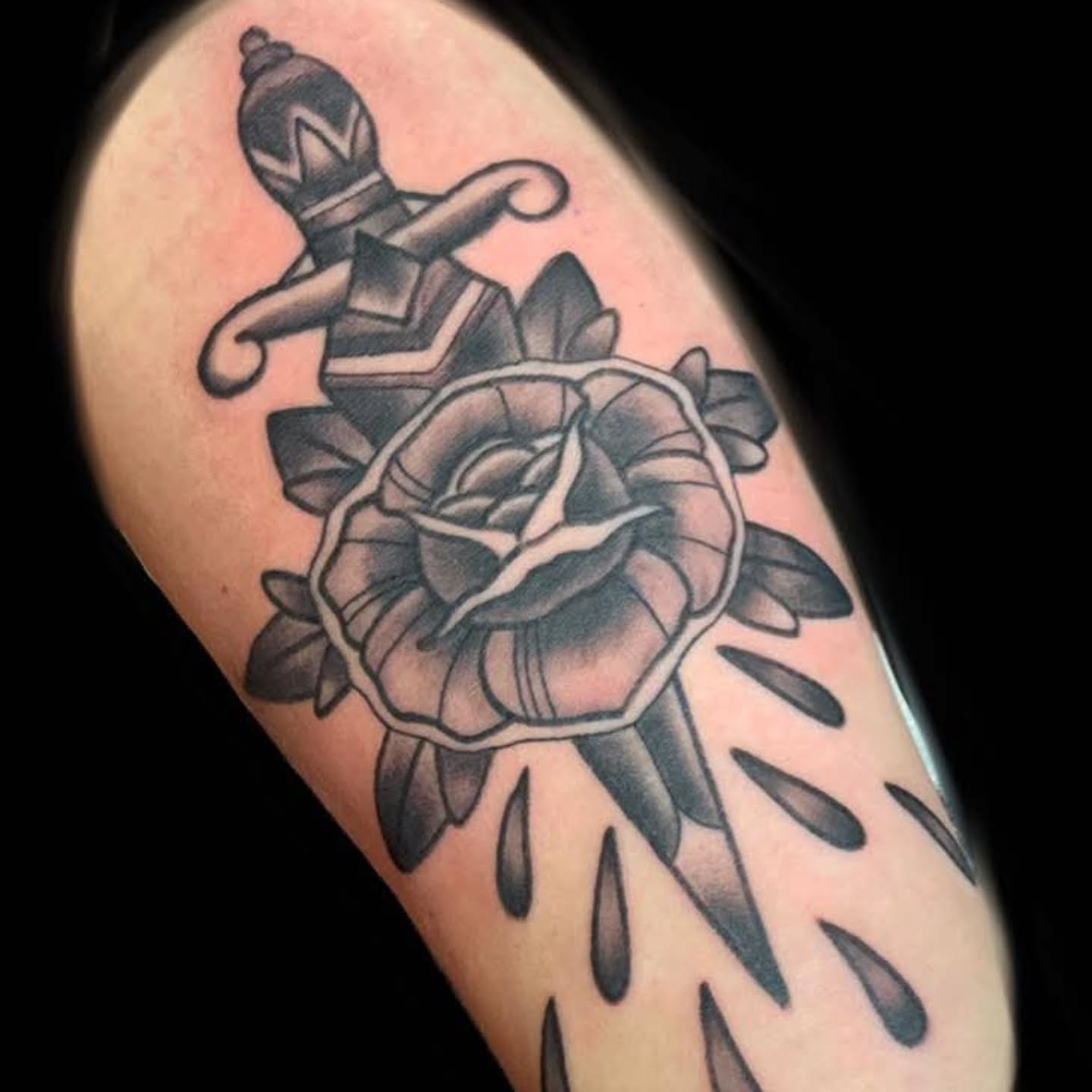 Tattoo by @remnantironandart — american_traditional, black_and_grey