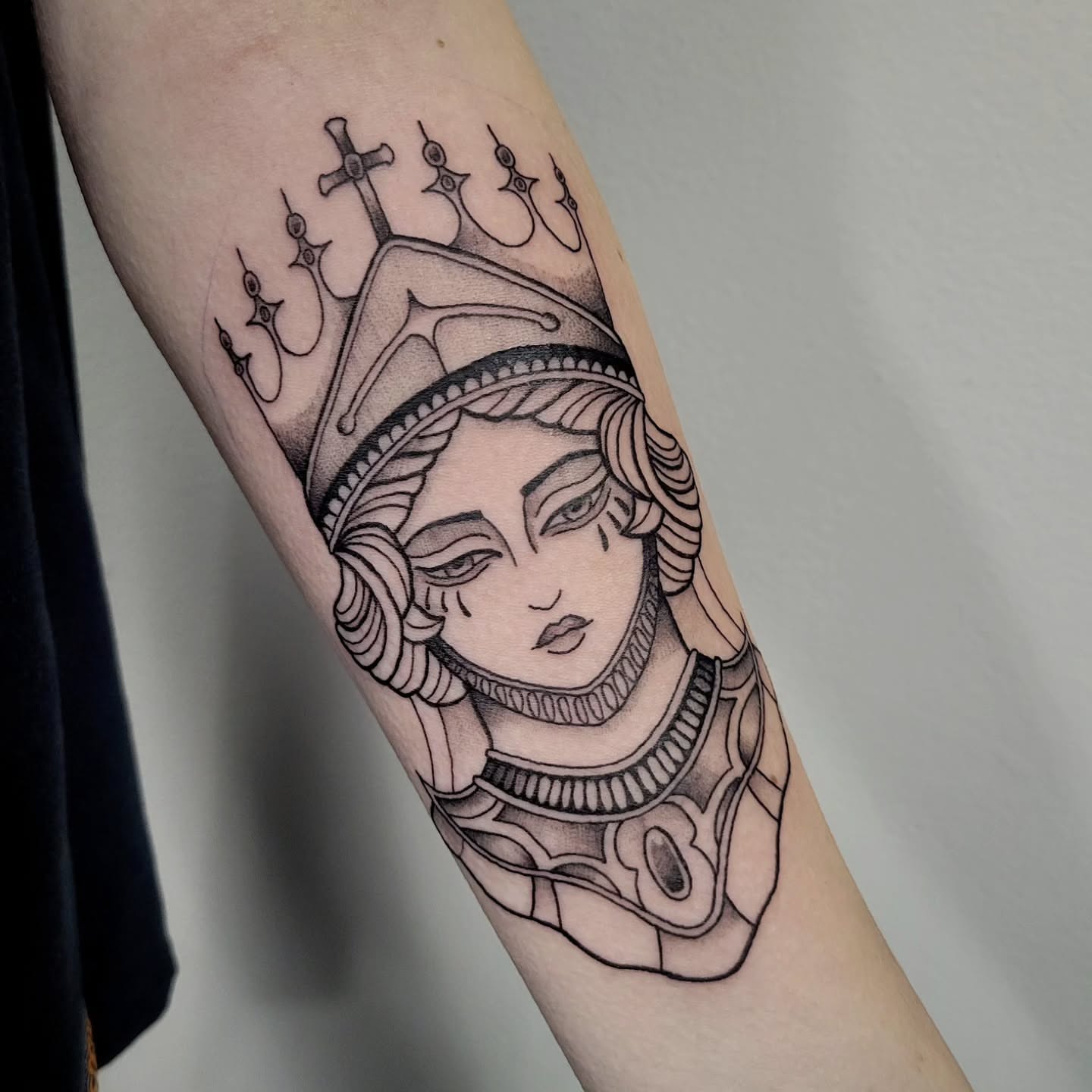 Tattoo by @aqua.suntattoos — black_and_grey, realism