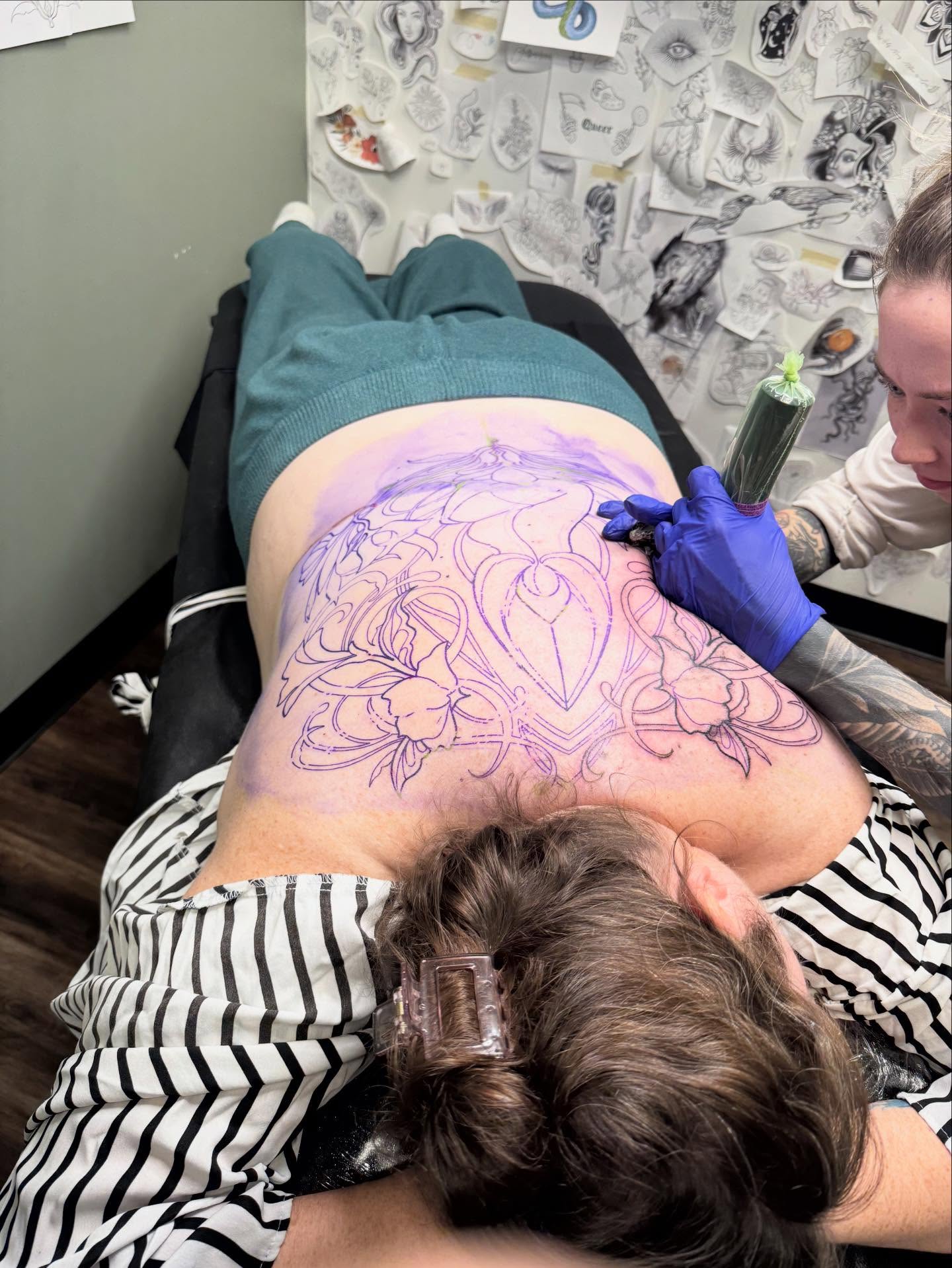 Tattoo by @hunterdoestattoos β fine_line