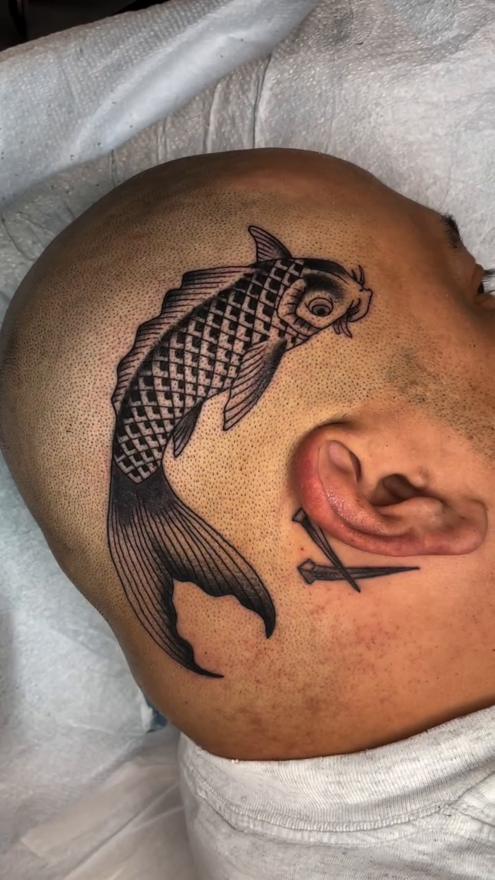 Tattoo by @joe_robertson_tattoo — japanese_irezumi, black_and_grey