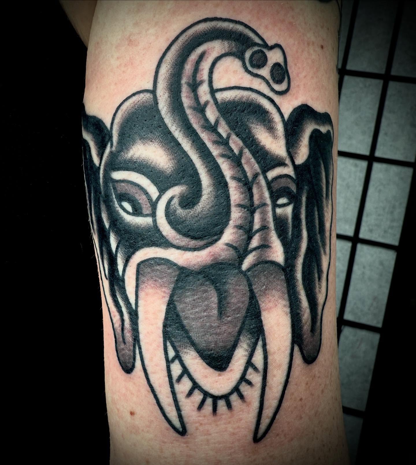 Tattoo by @tristan.bradshaw.tattooing — black_and_grey