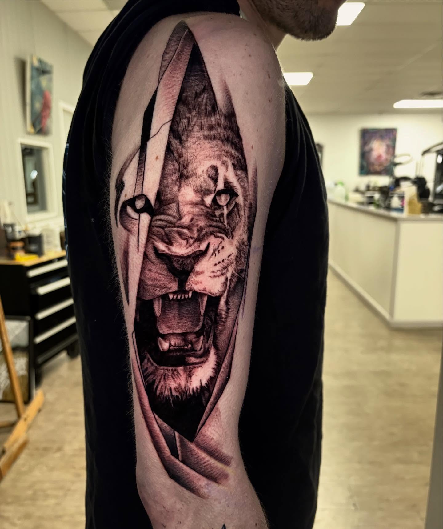 Tattoo by @elijahdejesus_art — realism, dark_realism