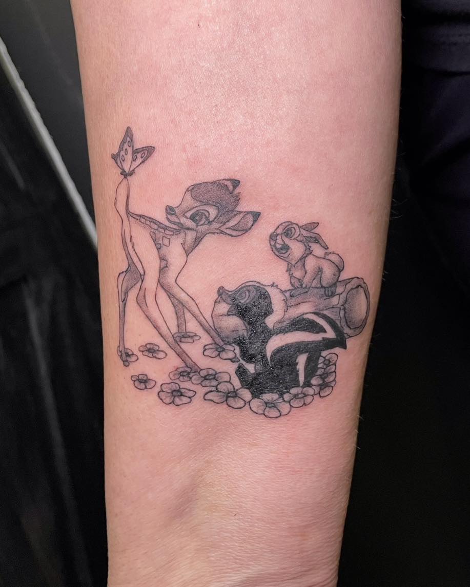 Tattoo by @myl.valois_tattoo — black_and_grey, realism