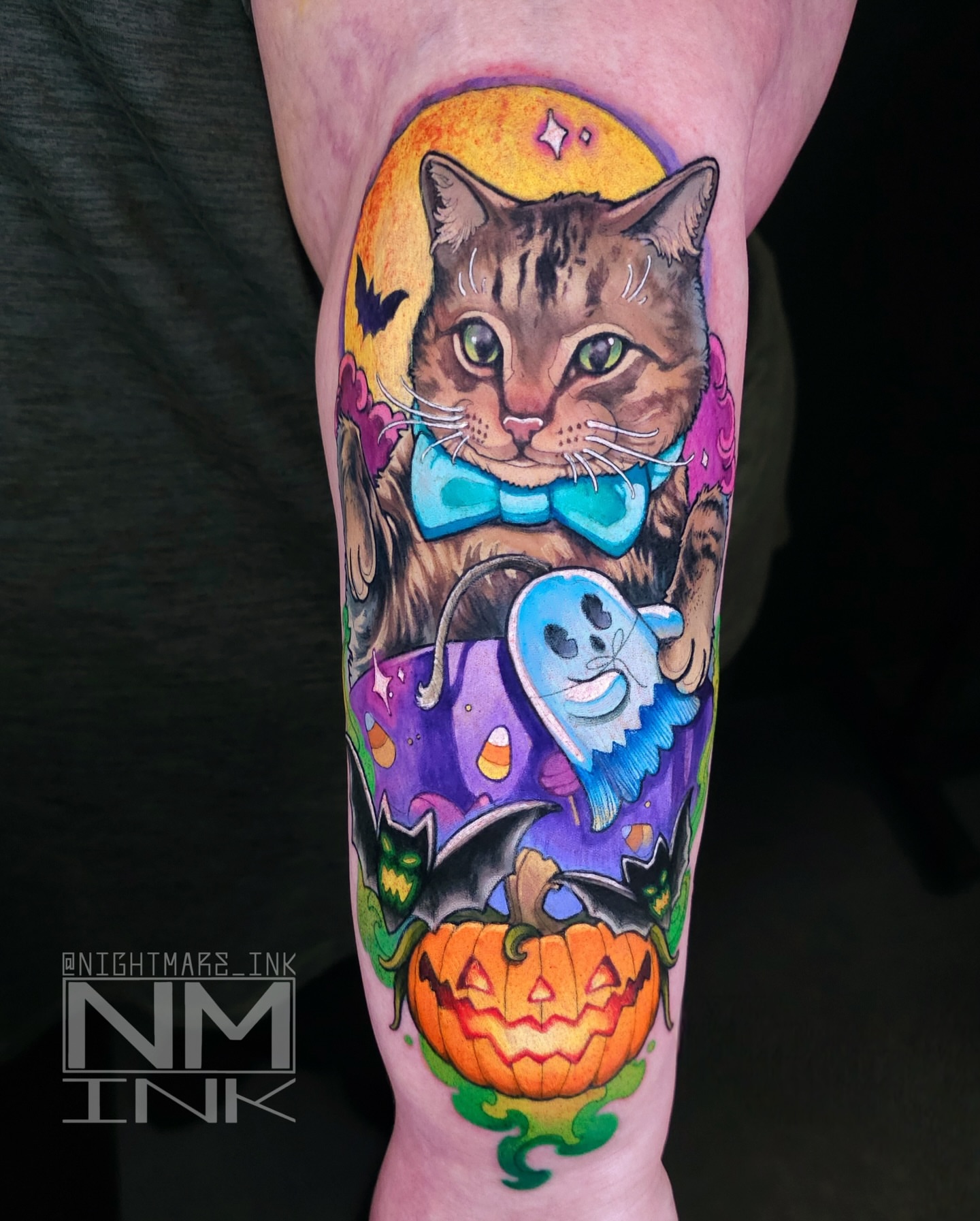 Tattoo by @nightmare_ink — new_school, illustrative