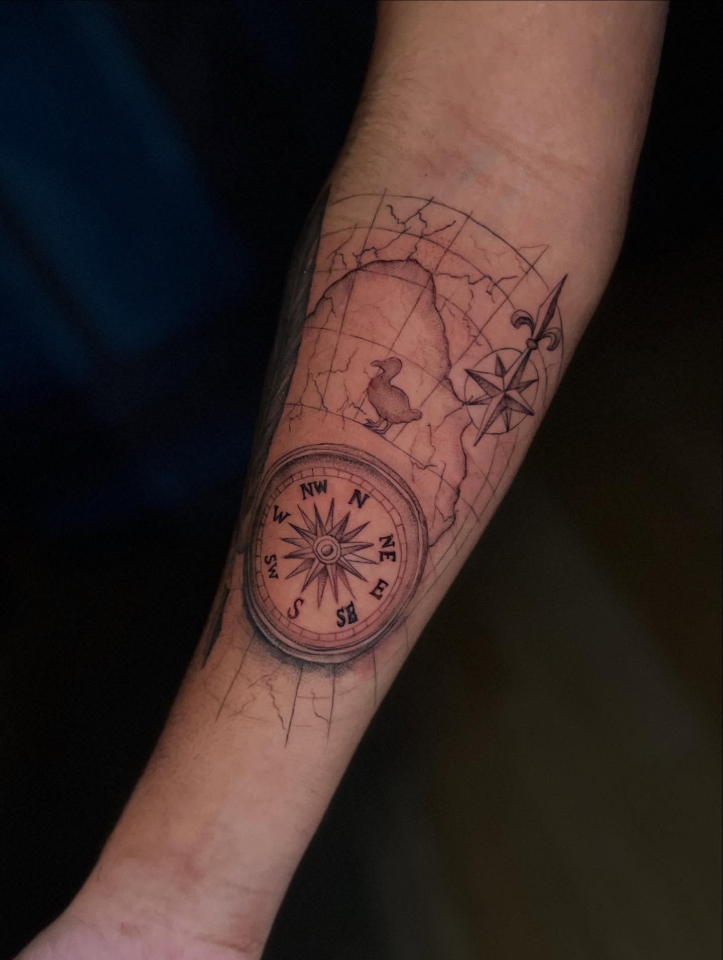 Tattoo by @pyero_ink — black_and_grey