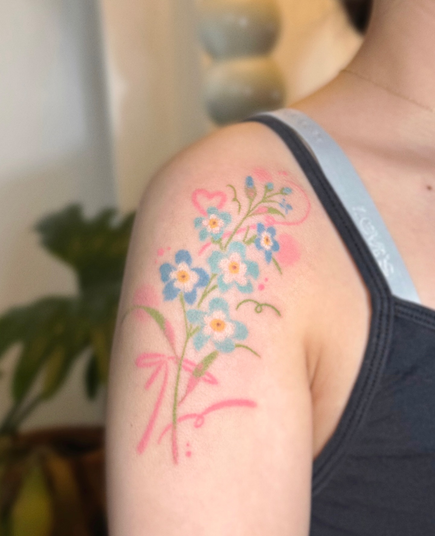 Tattoo by @odenepoke — watercolor