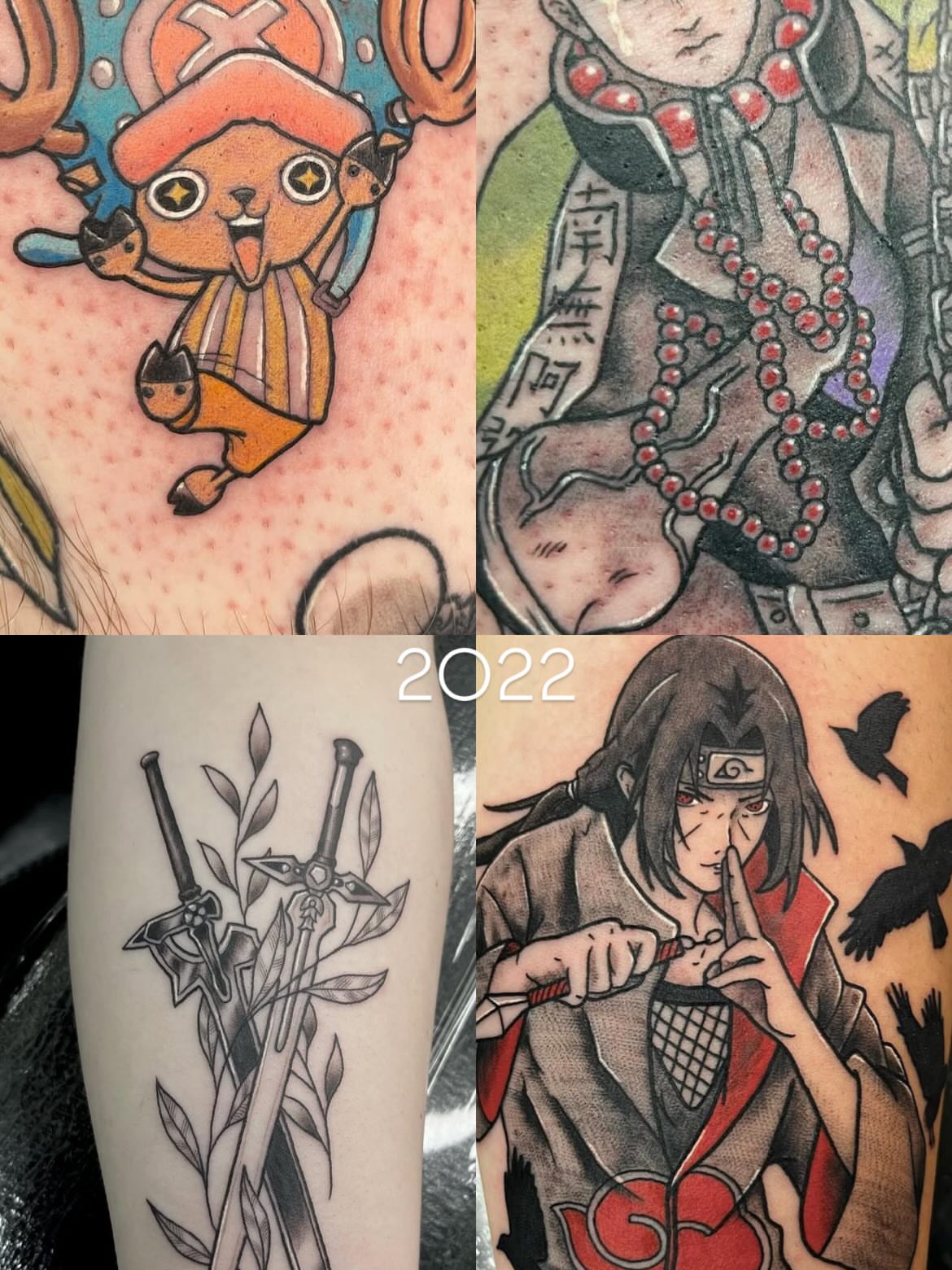 Tattoo by @k.inx_ — anime