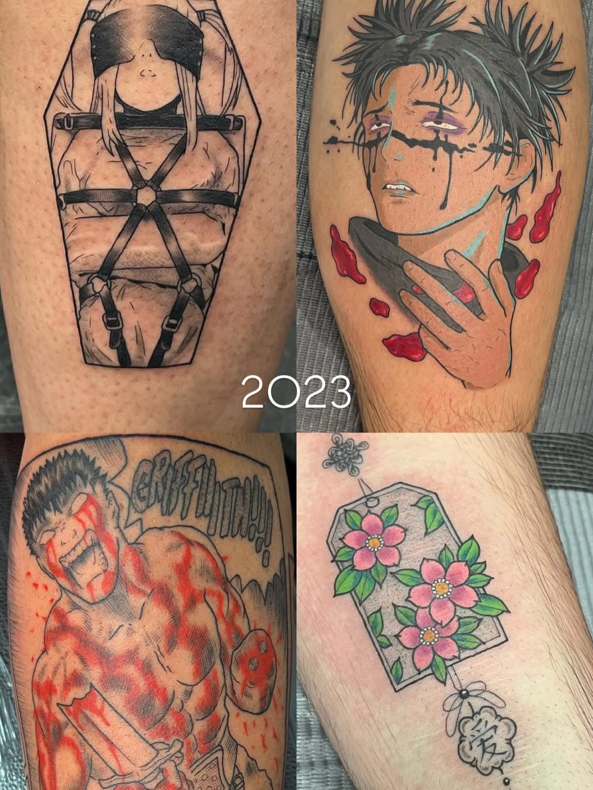Tattoo by @k.inx_ — anime